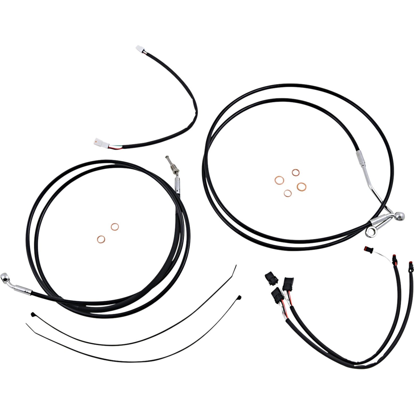 Magnum Black/Chrome XR Control Cable Kit [MPN: 489852]_1046269
