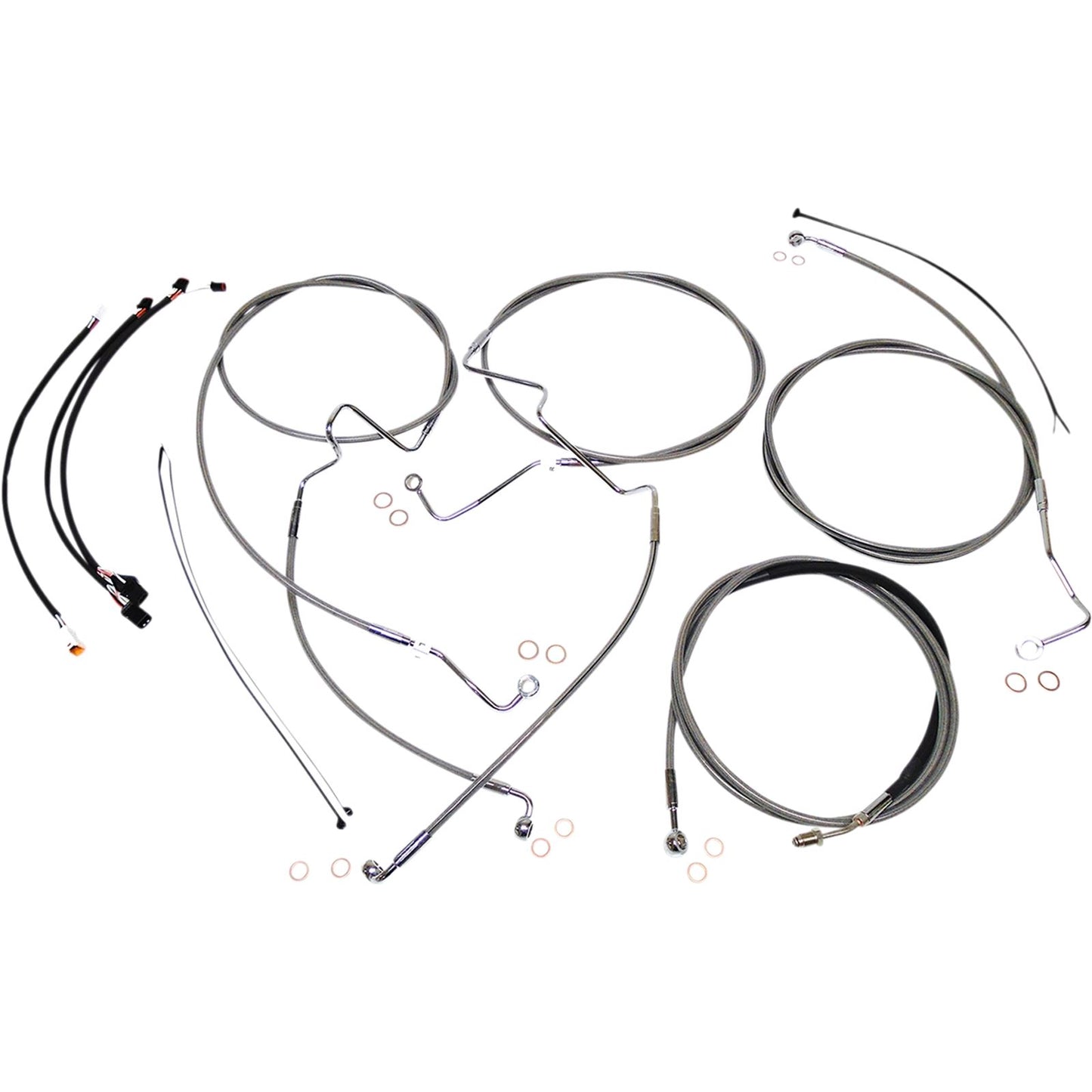 Magnum Stainless Steel/Chrome XR Control Cable Kit [MPN: 589921]_1046398