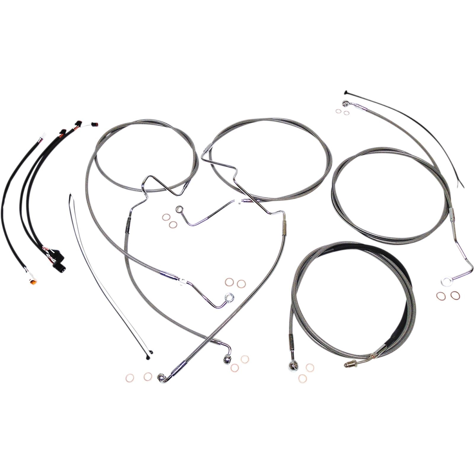 Magnum Stainless Steel/Chrome XR Control Cable Kit [MPN: 589921]_1046398
