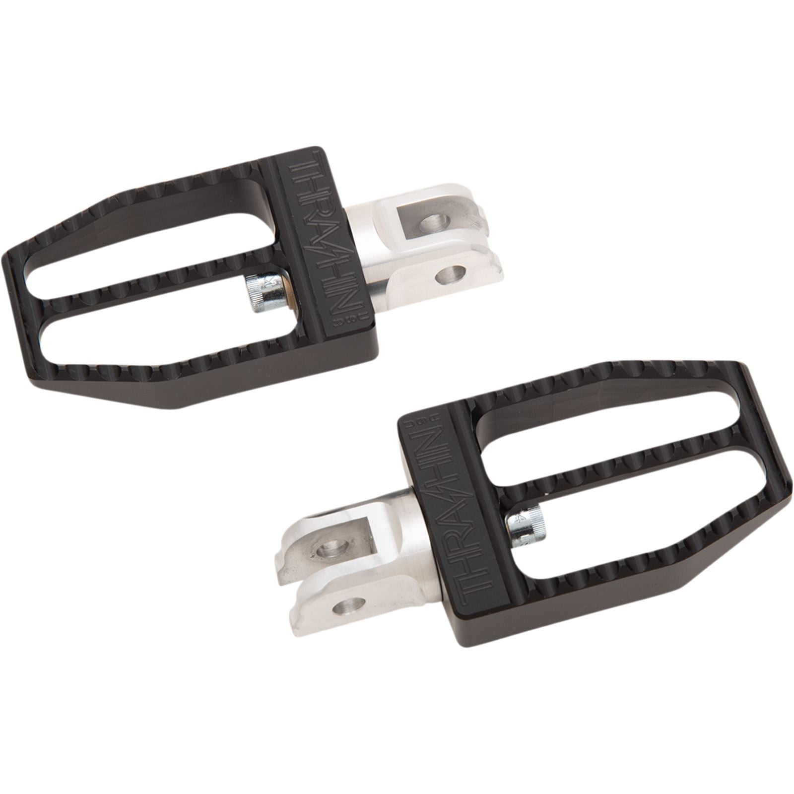 Thrashin Supply Company Front Militant Footpegs - Black - Softail [MPN: TSC-2019-1-SF]_1046489
