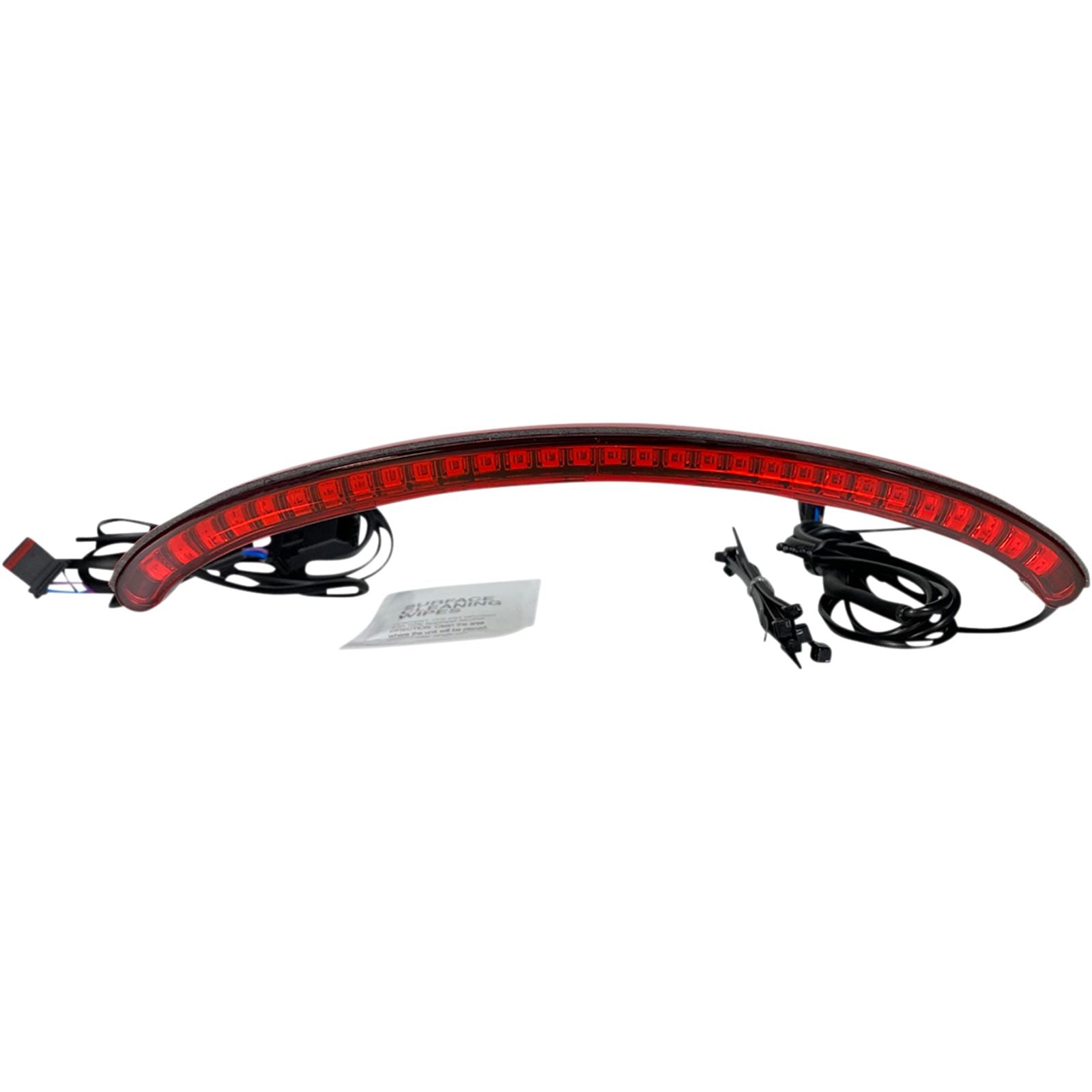 Custom Dynamics LED Tailight with Turn Signal - Red CD-FATBOB-R_1046534