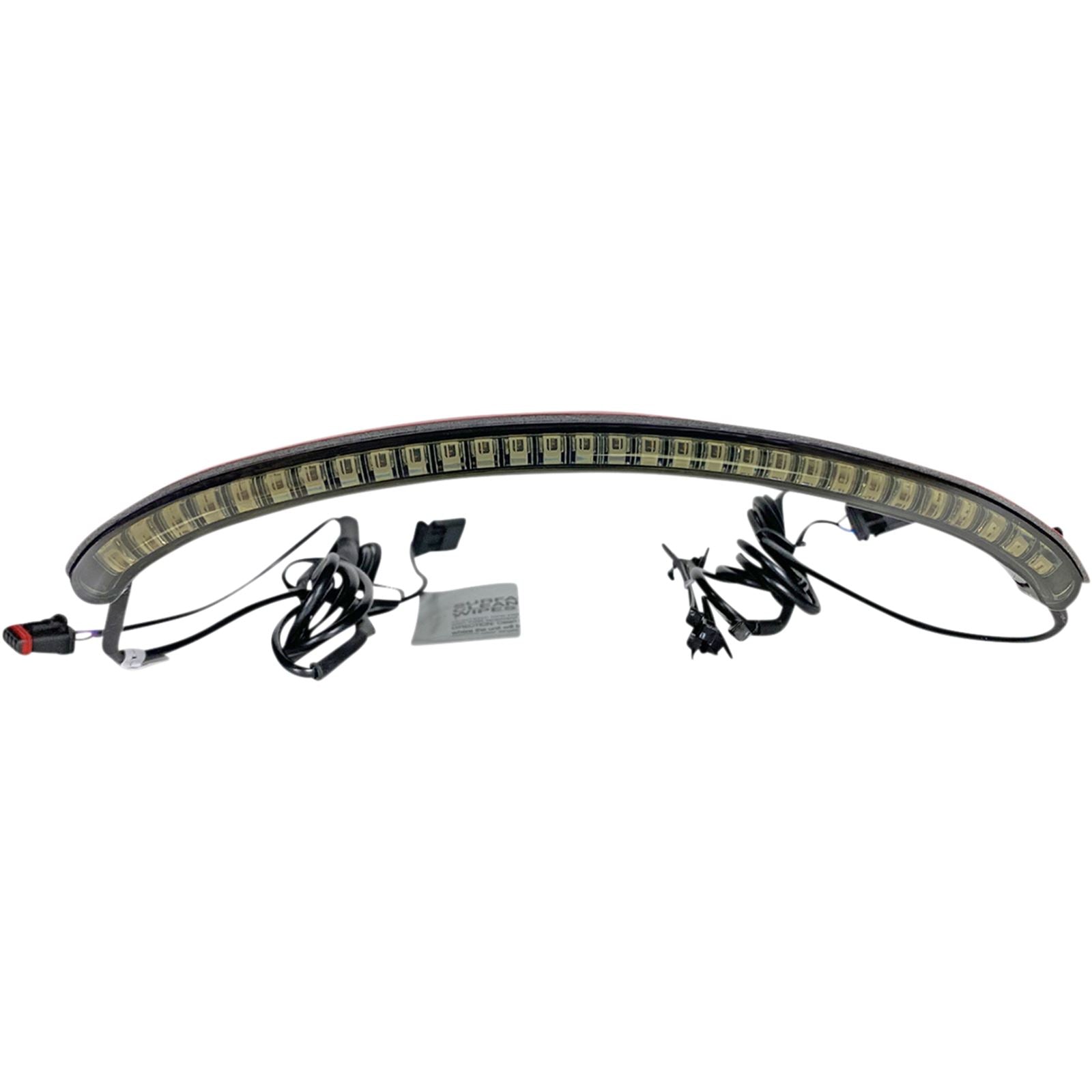 Custom Dynamics LED Tailight with Turn Signal - Smoke CD-FATBOB-S_1046536