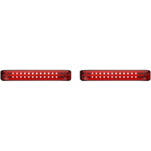 Custom Dynamics Saddlebag LED Lights - Sequential - Black/Red PB-SBSEQ-BCM4BR_1046605