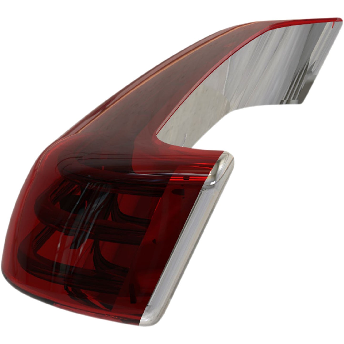 Custom Dynamics Saddlebag LED Lights - Sequential - Chrome/Red PB-SBSEQ-BCM4CR_1046614
