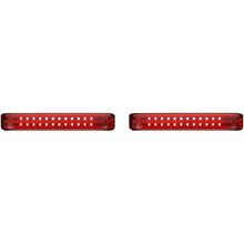 Custom Dynamics Saddlebag LED Lights - Sequential - Chrome/Red PB-SBSEQ-HD-CR_1046574