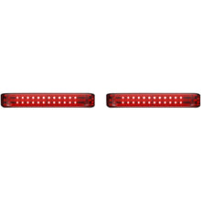 Custom Dynamics Saddlebag LED Lights - Sequential - Black/Red PB-SBSEQ-SS6-BR_1046579