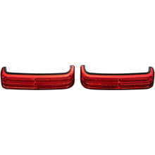 Custom Dynamics Saddlebag LED Lights - Sequential - Black/Red PB-SBSEQ-SS6-BR_1046580