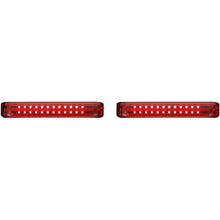 Custom Dynamics Saddlebag LED Lights - Sequential - Black/Red PB-SBSEQ-SS8-BR_1046590