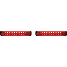 Custom Dynamics Saddlebag LED Lights - Sequential - Chrome/Red PB-SBSEQ-SS8-CR_1046646