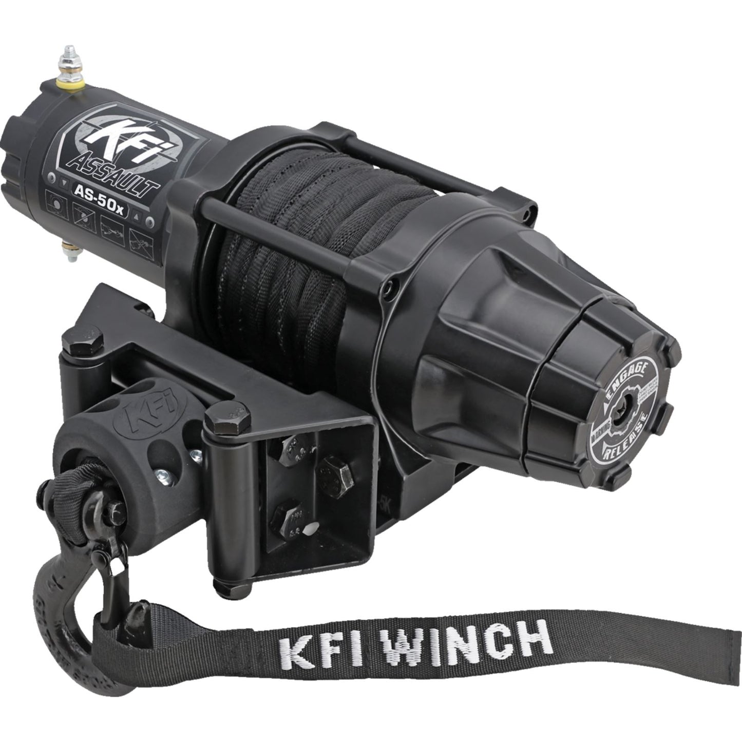 KFI 5000lb Wide Assault Series Winch AS-50WX_1385688
