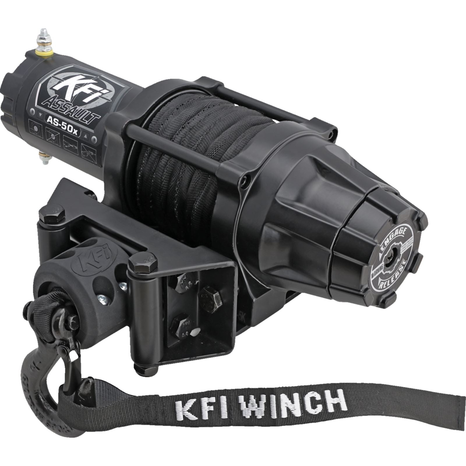KFI 5000lb Wide Assault Series Winch AS-50WX_1385688
