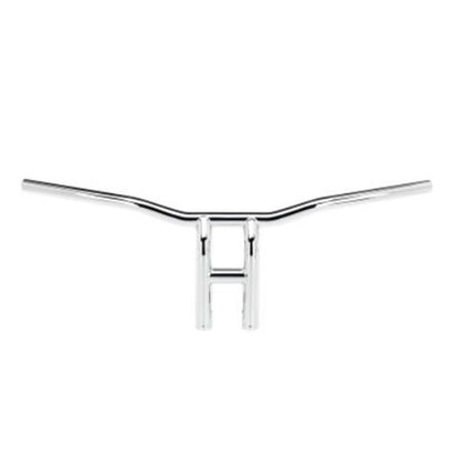 Biltwell Inc. Chrome 10" Tyson X-Large Pullback Handlebar 6260-1053_678880
