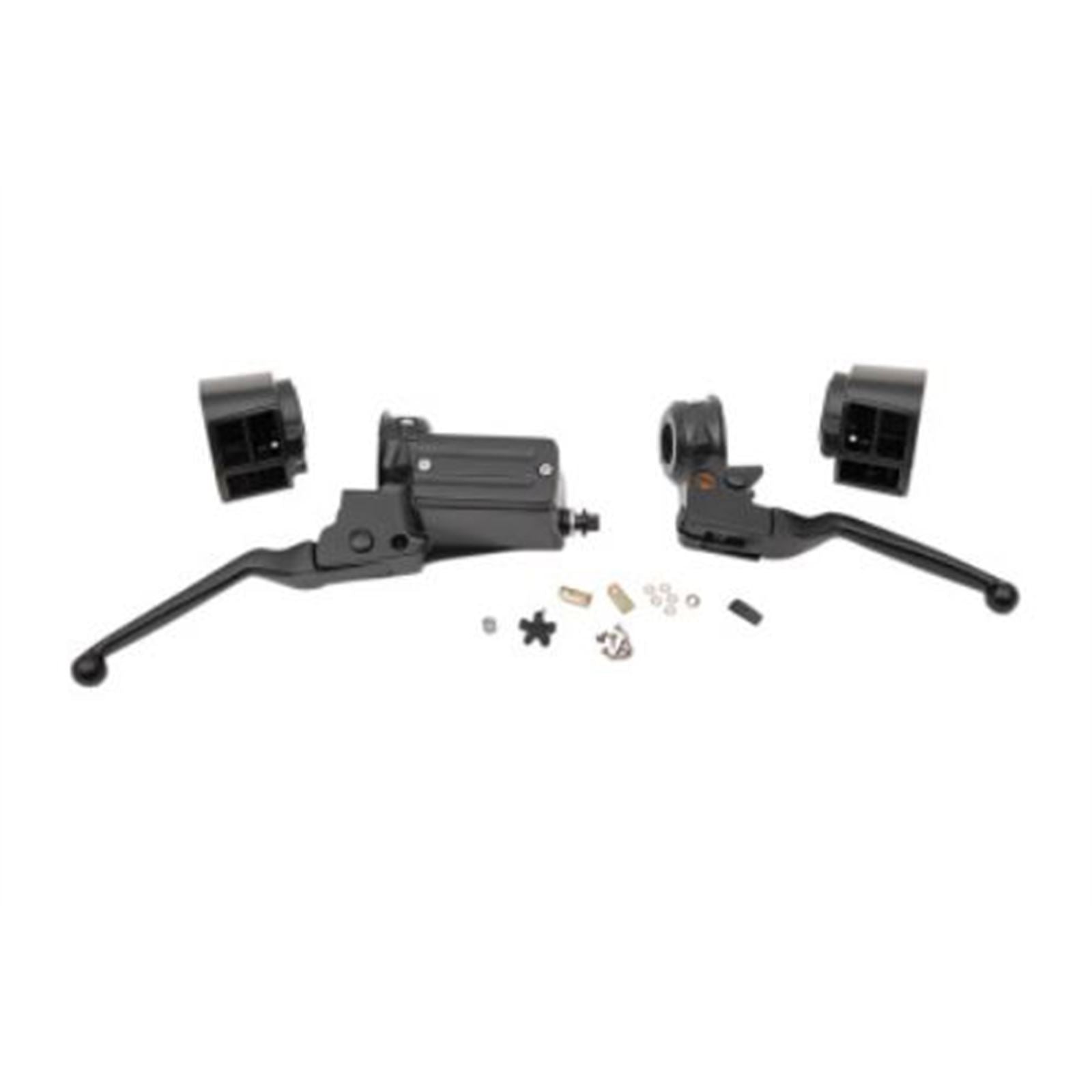 Drag Specialties Black 11/16" Master Cylinder Handlebar Controls for '84 - '95 0610-2148_711796