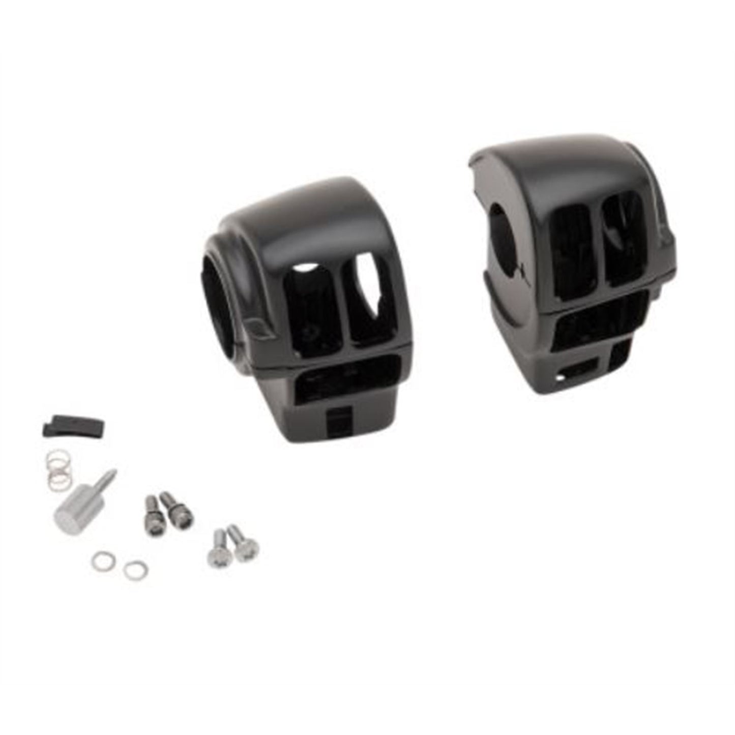Drag Specialties Matte Black Switch Housing for '08 - '13 FLHX 0616-0356_711867