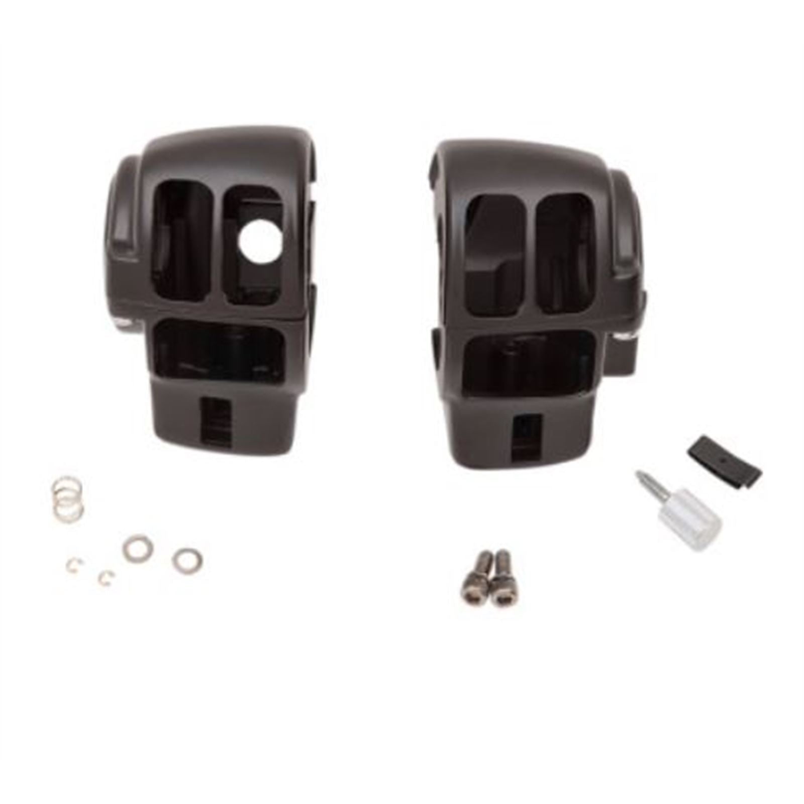 Drag Specialties Matte Black Radio Switch Housing for '96 - '07 0616-0358_712080