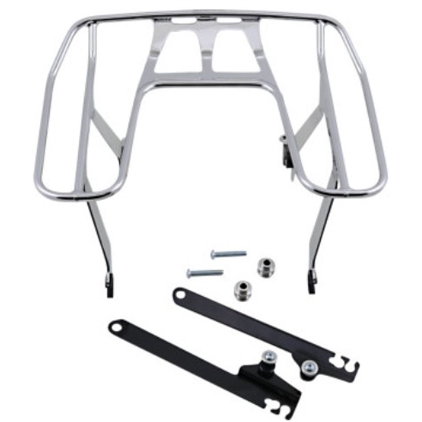 Cobra Detachable Wrap Around Rack - Chrome for Harley Dyna '06-17 602-2630_681204