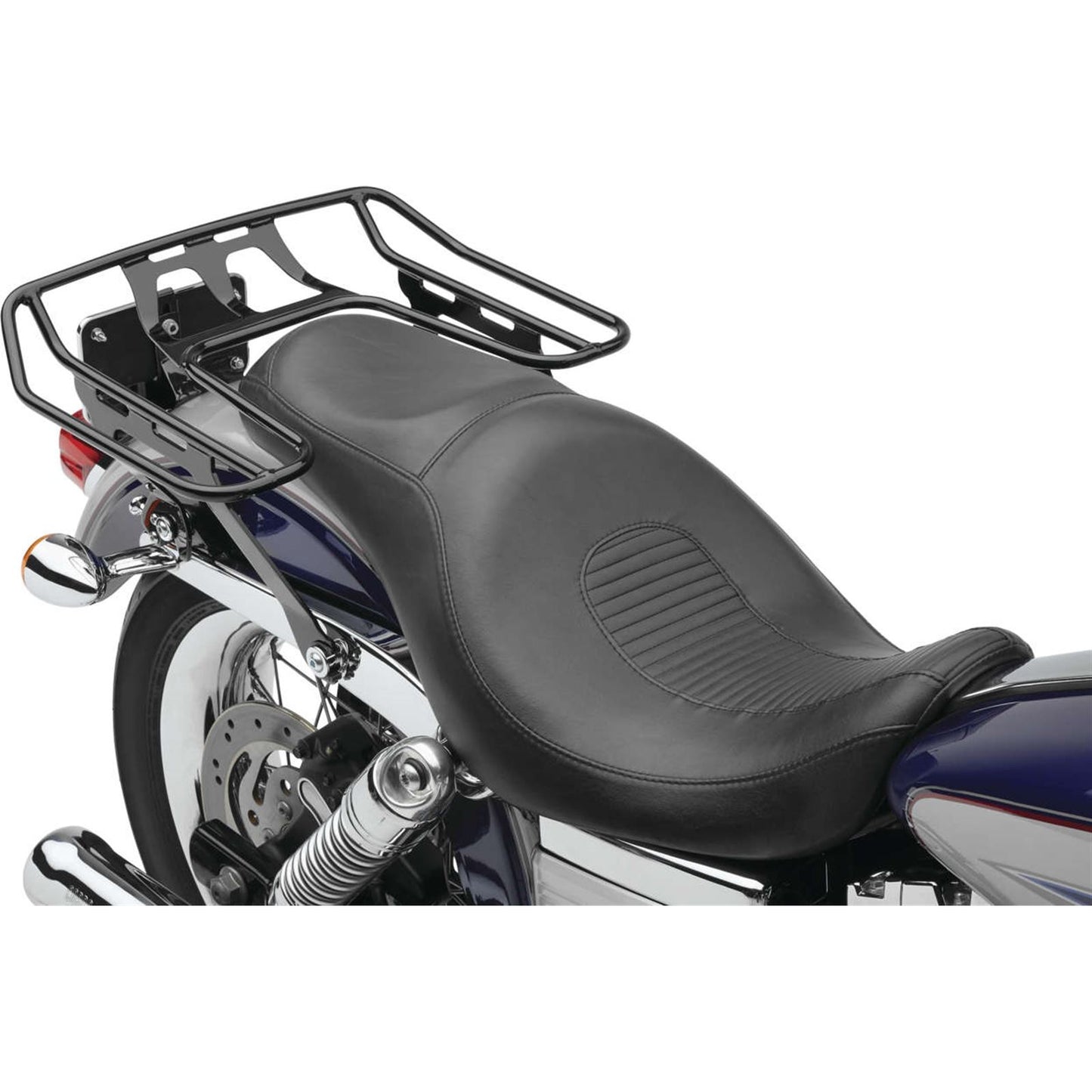 Cobra Detachable Wrap Around Rack - Black For Harley Dyna '06-'17 602-2630B_988910
