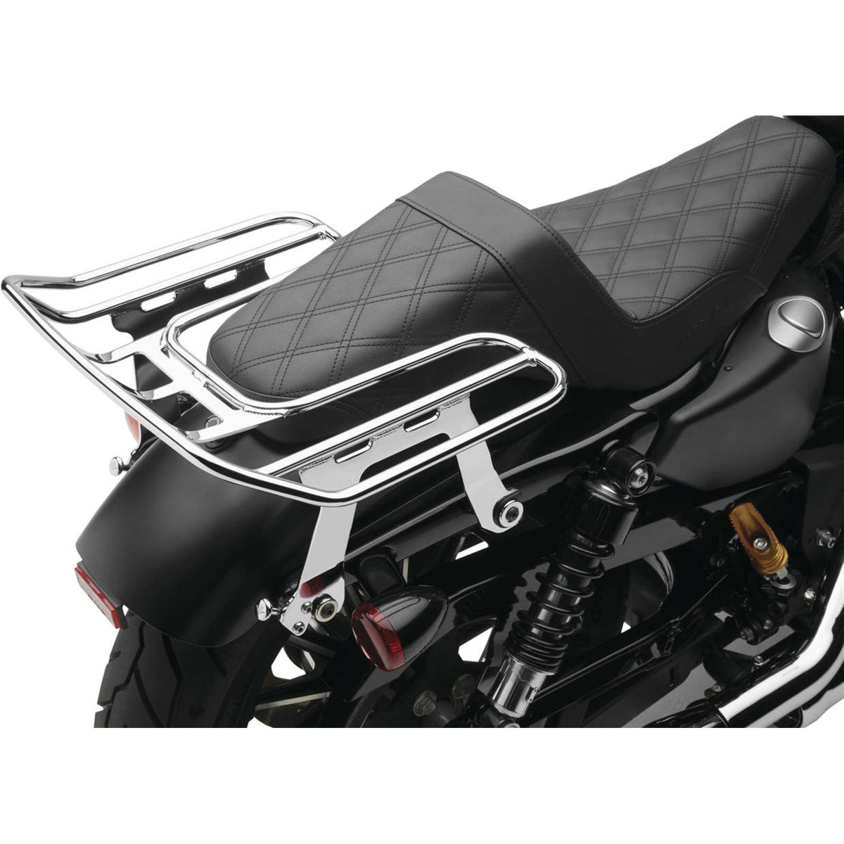 Cobra Detachable Wrap Around Rack Chrome for Harley XL '04-22 OPEN BOX [MPN: 602-2620]_2716264