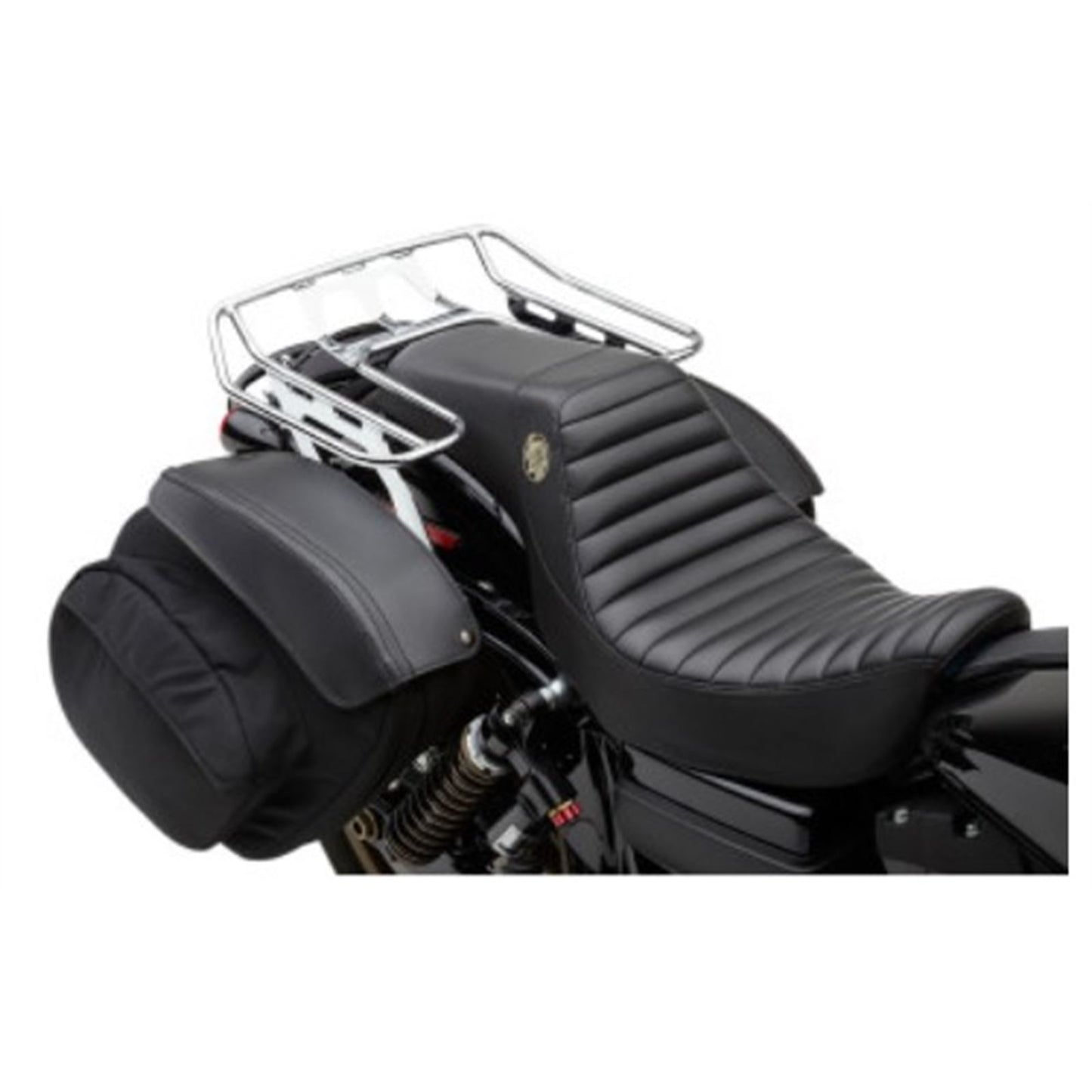 Cobra Detachable Wrap Around Rack - Chrome for Harley Dyna '06-17 602-2631_681264