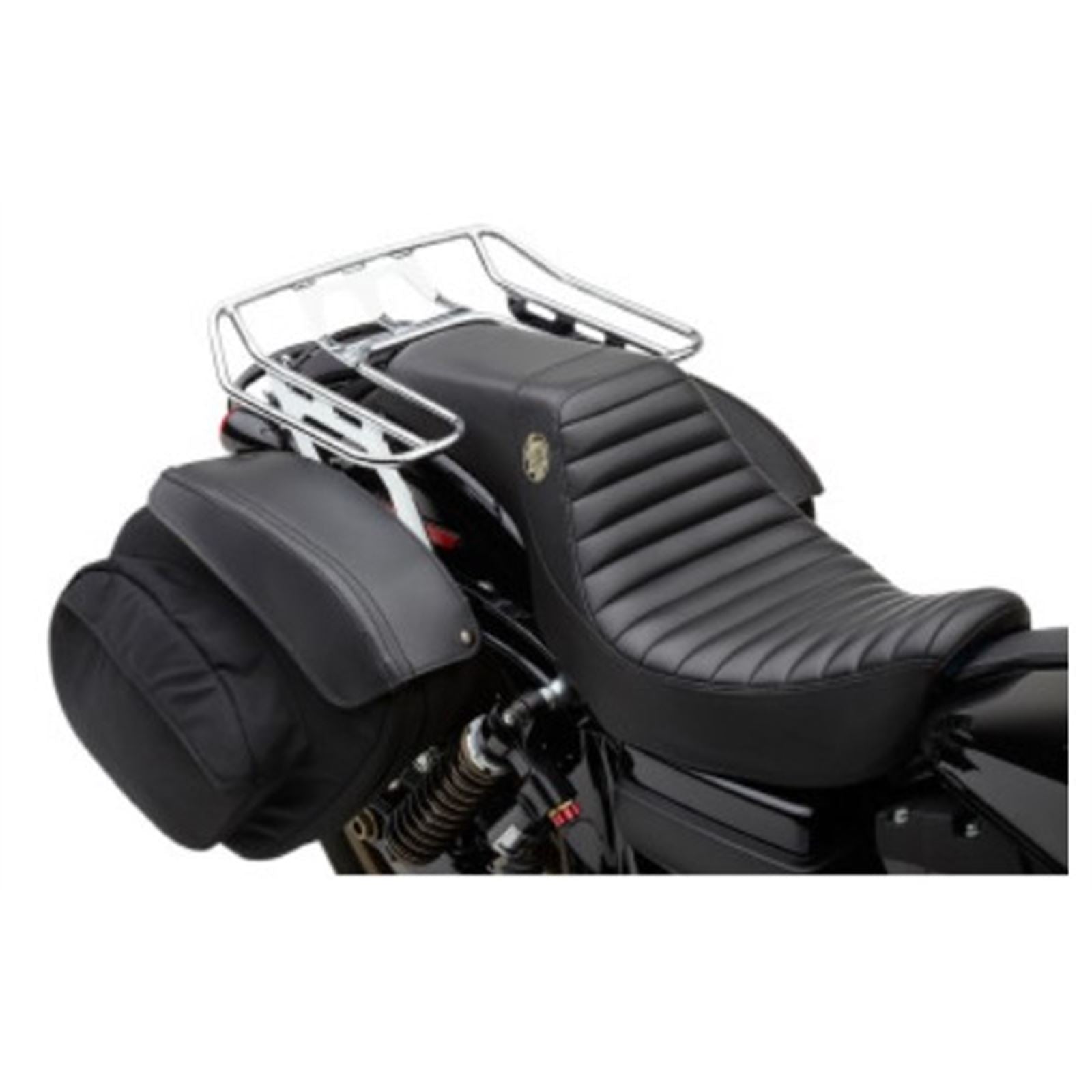 Cobra Detachable Wrap Around Rack - Chrome for Harley Dyna '06-17 602-2631_681264