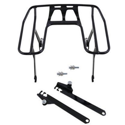 Cobra Detachable Wrap Around Rack - Black for Harley Dyna '06-17 602-2631B_681265