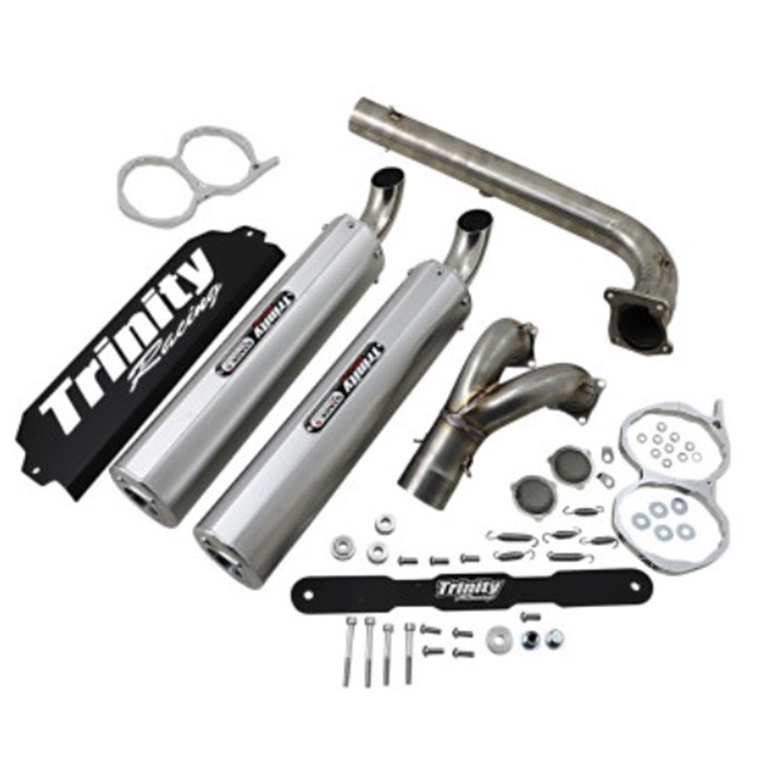 Trinity Racing Exhaust - Brushed - RZR Pro XP [MPN: TR-4174D]_726822