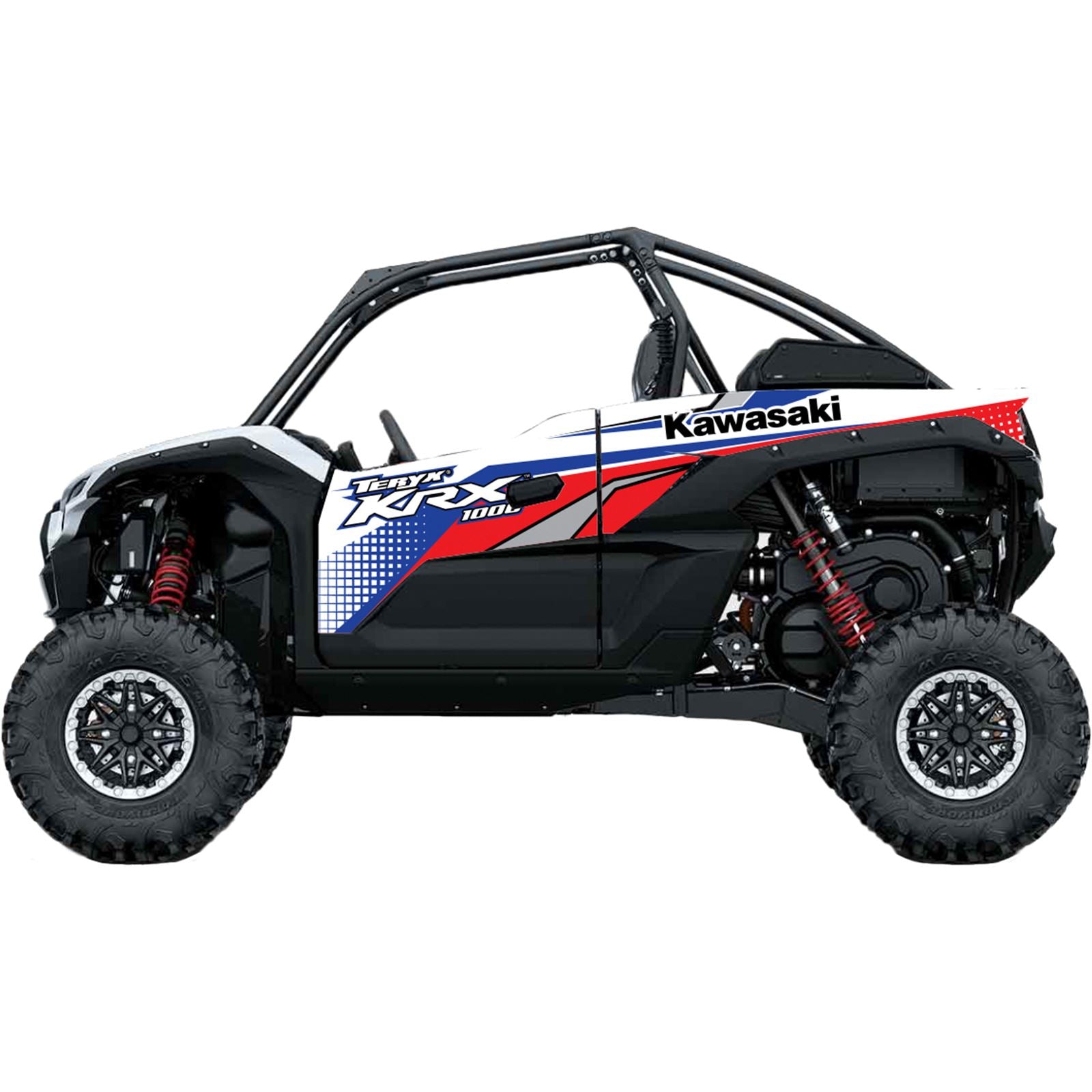 D'Cor Complete Graphics Kit - Red/White/Blue - 2-Door - Teryx [MPN: 20-20-292]_726147