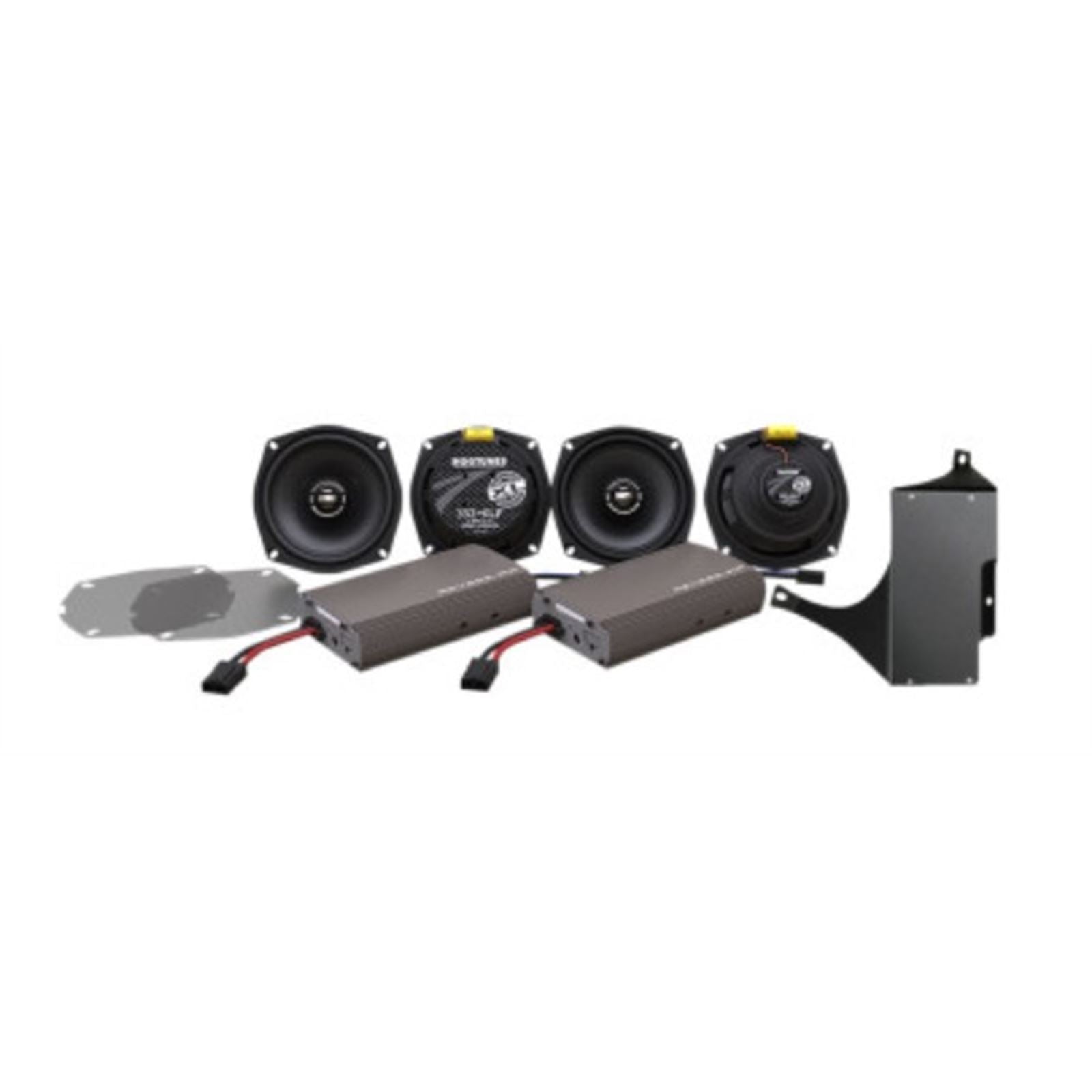 Hogtunes XL Amplified Speakers Complete Kit - FLHT ULTRA KIT-XL_674540