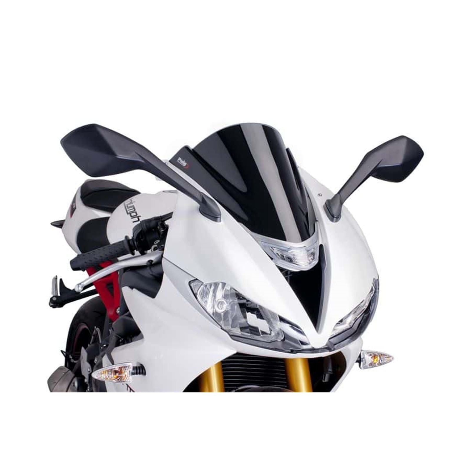 Puig Windscreen Z-Racing - Black - Triumph [MPN: 6498N]_860641