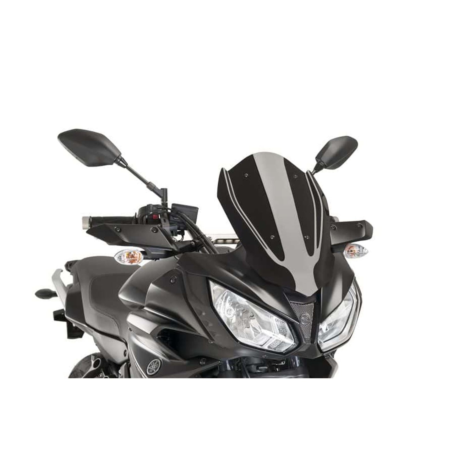 Puig New Generation Sport Windscreen - Black - For Yamaha [MPN: 9211N]_860788