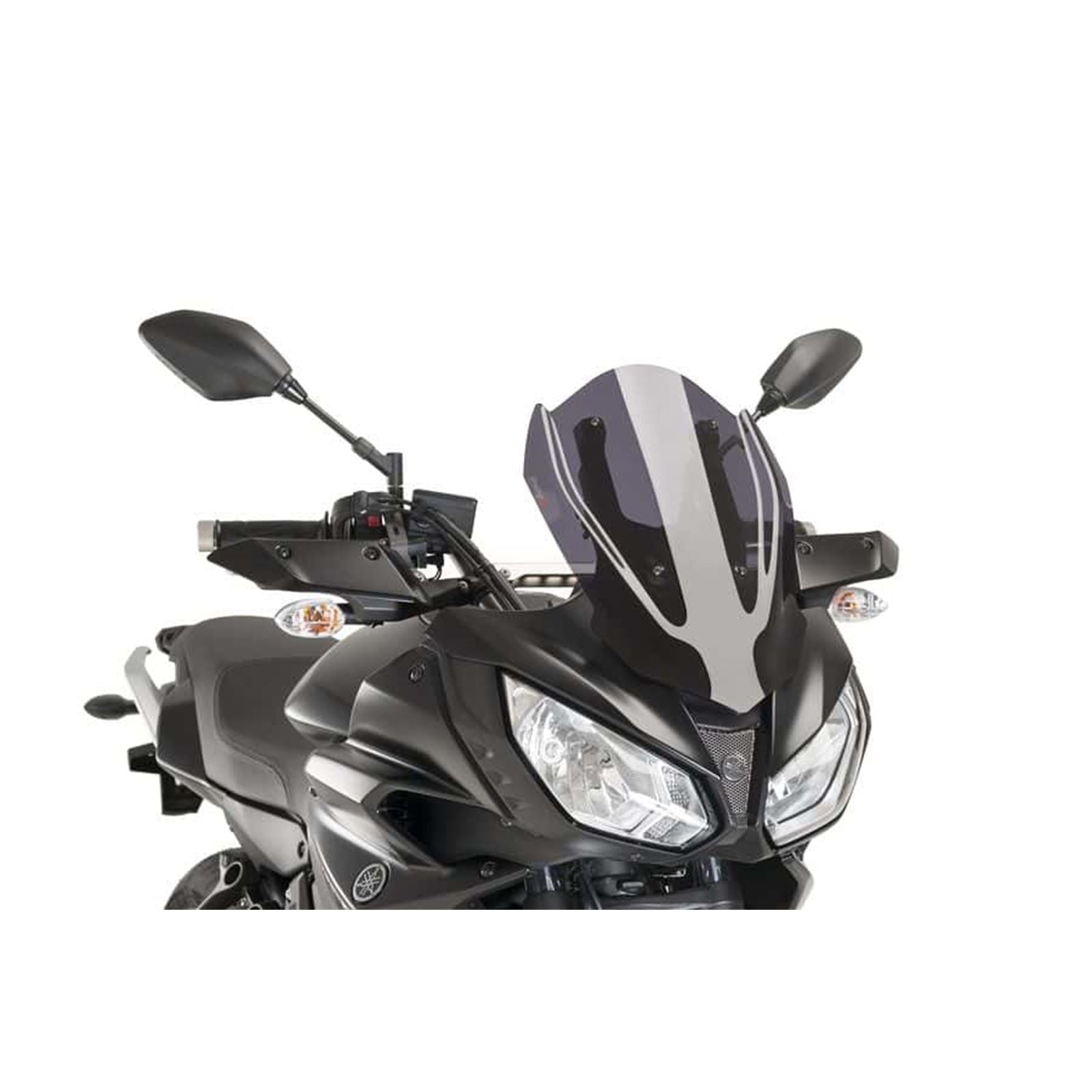 Puig New Generation Sport Windscreen - Dark Smoke - For Yamaha [MPN: 9211F]_860790