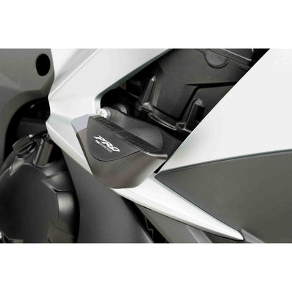 Puig Frame Sliders Pro for Kawasaki - Black 9400N_1082053