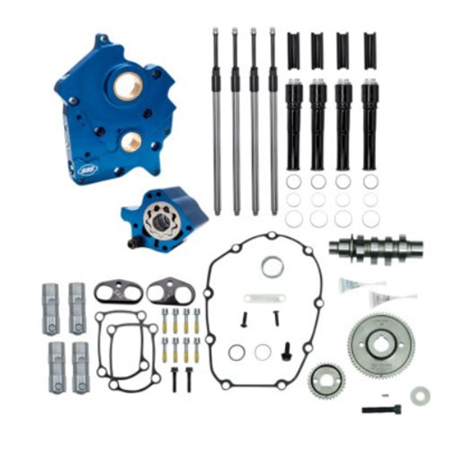 S&S Cycle Cam Chest Kit - 465 Series - Gear Drive - Oil Cooled - Milwaukee Eight 310-1013A_730513