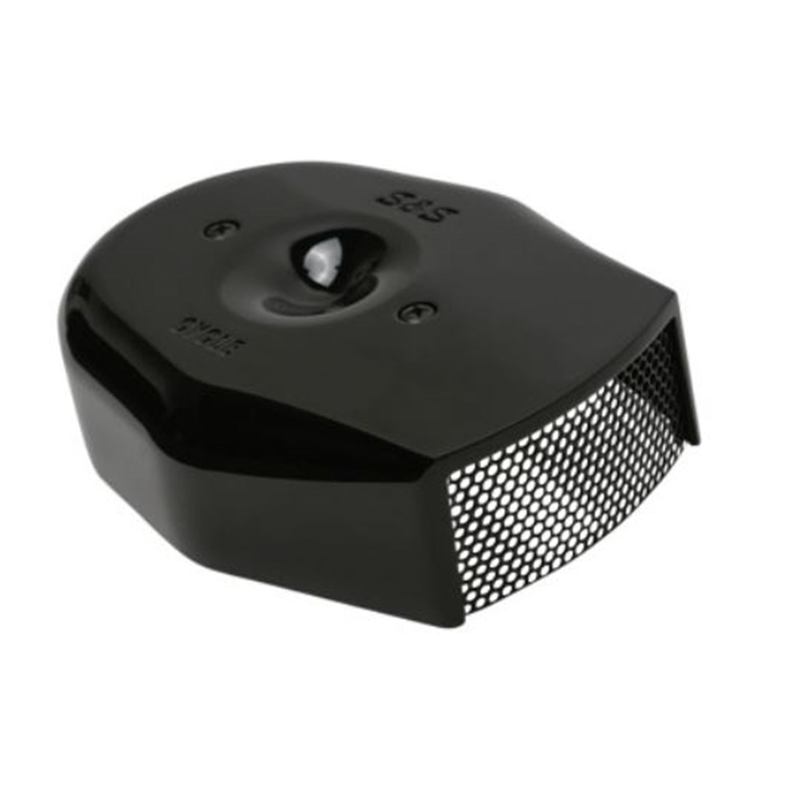 S&S Cycle Stealth Tribute Air Cleaner Cover/Black 170-0593_730670
