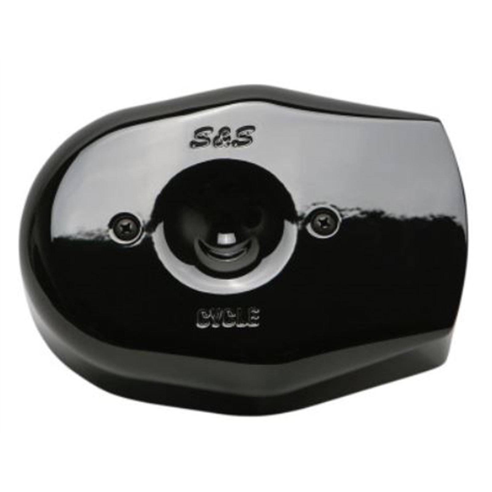 S&S Cycle Stealth Tribute Air Cleaner Cover/Black 170-0593_730671