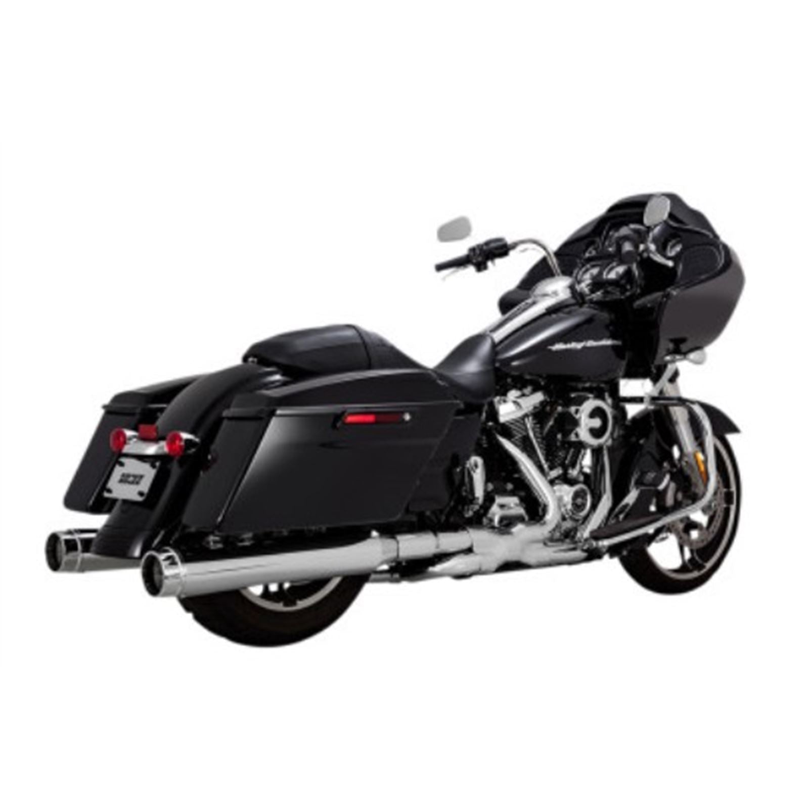 Vance And Hines Torquer Mufflers - Chrome - 4.5" - FL 16674_678370