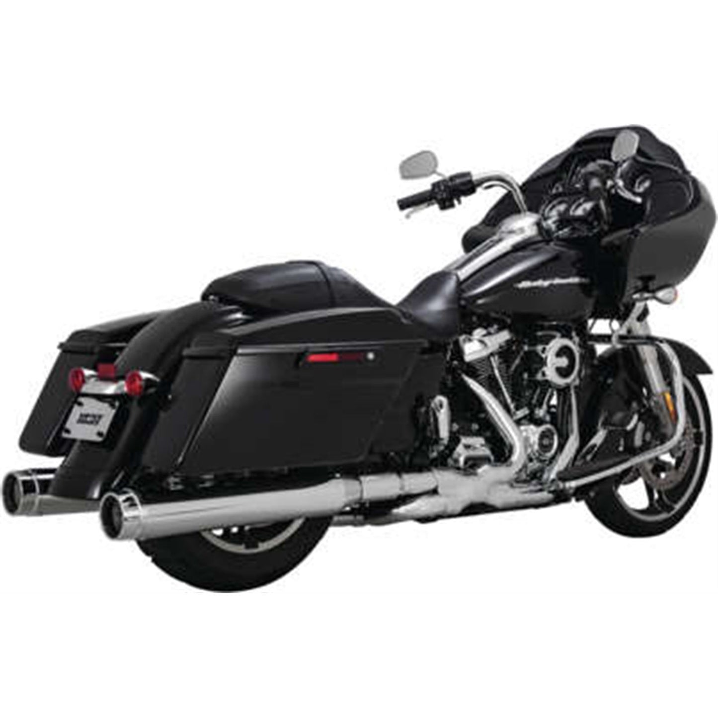 Vance And Hines Torquer Mufflers - Chrome - 4.5" - FL 16674_993495
