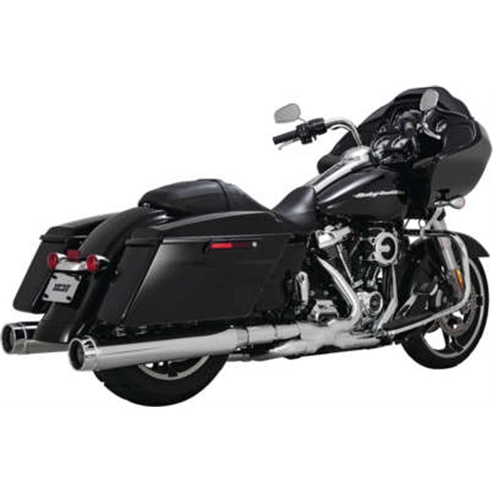 Vance And Hines Torquer Mufflers - Chrome - 4.5" - FL 16674_993495