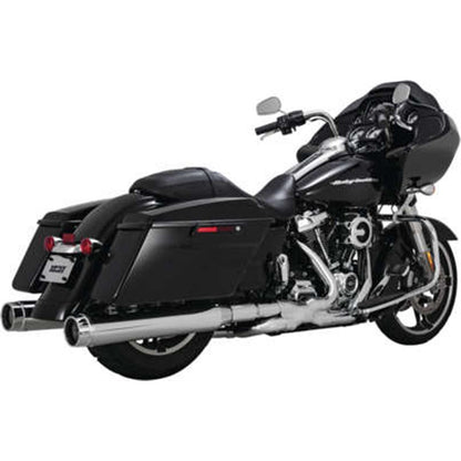 Vance And Hines Torquer Mufflers - Chrome - 4.5" - FL 16674_993495