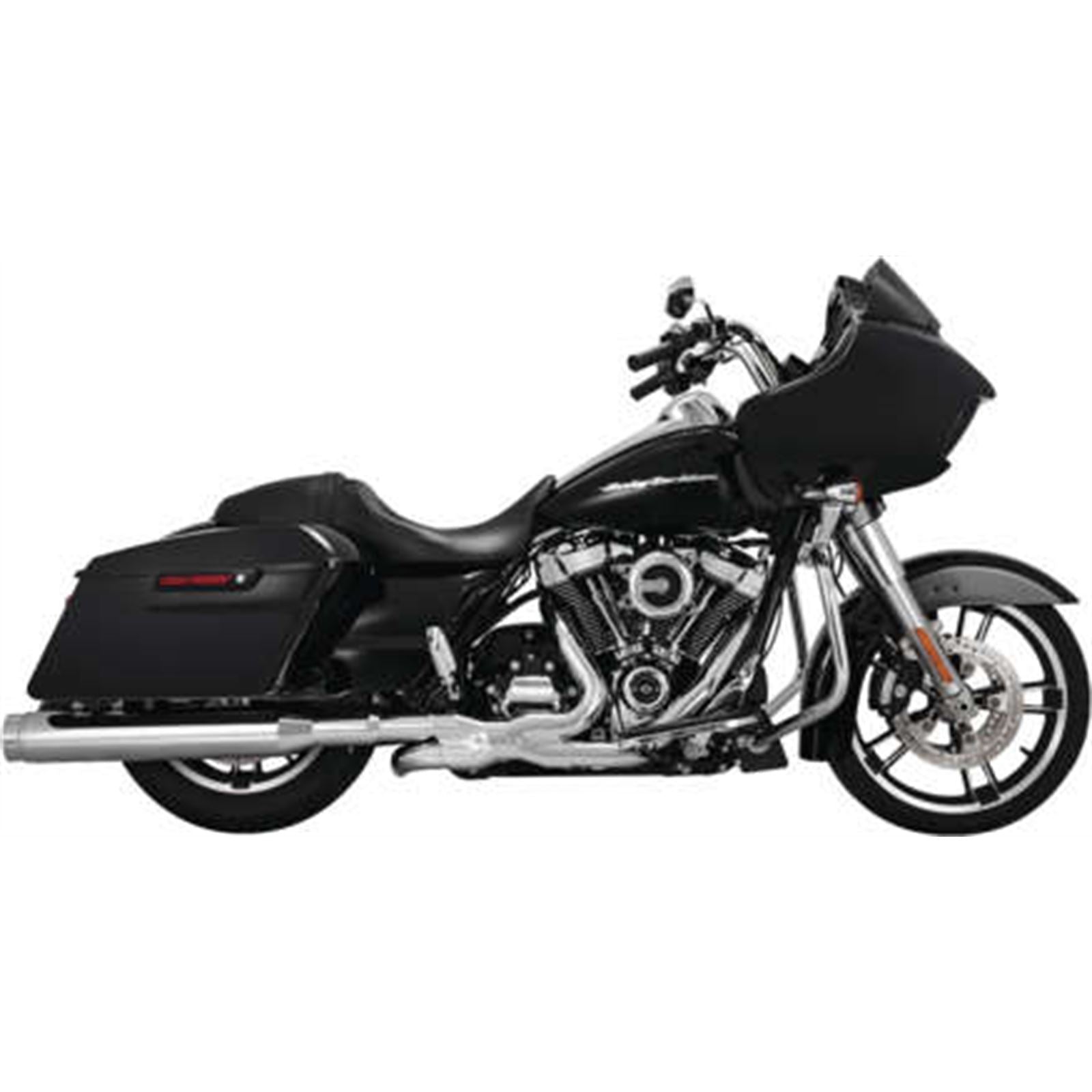 Vance And Hines Torquer Mufflers - Chrome - 4.5" - FL 16674_993494