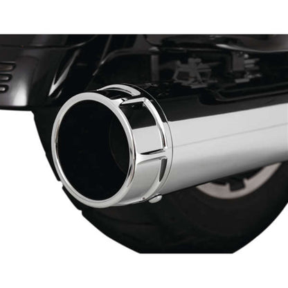 Vance And Hines Torquer Mufflers - Chrome - 4.5" - FL 16674_993493