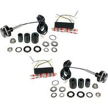 Custom Dynamics Handlebar End Dual LED Lights - Universal CD-BAR-END-AW-B_1046825