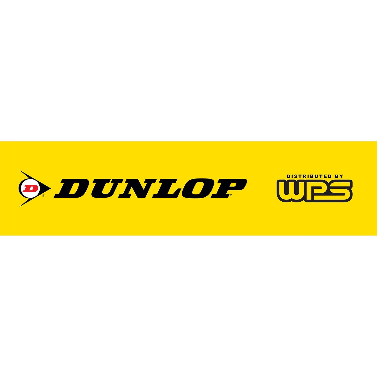 Dunlop Tire Rack Sign 12"X48" DUNLOP TIRE SIGN_1009487