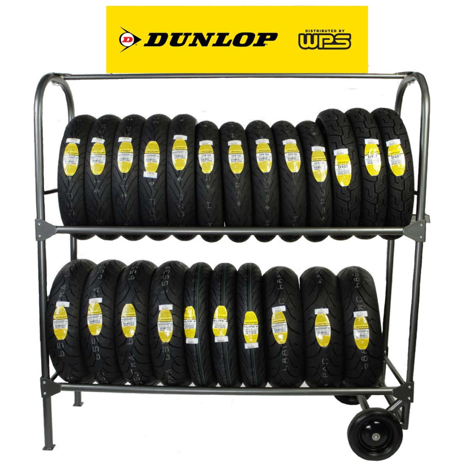 Dunlop Tire Rack Sign 12"X48" DUNLOP TIRE SIGN_1009488