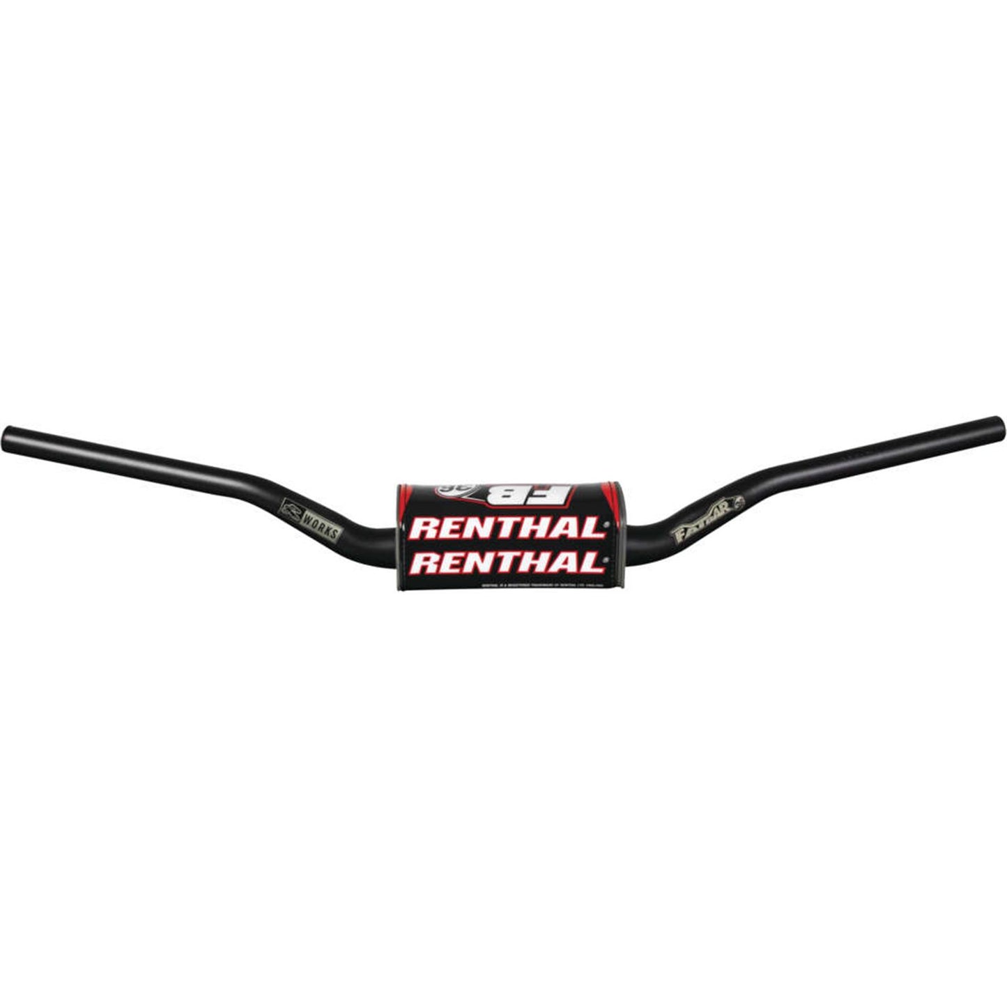 Renthal R-Works Fat Handlebar®36 for KTM SX/SX-F/Suzuki RM/RM-Z - Black 934-01-BK_992453