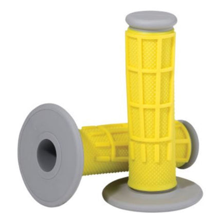 Moose Offroad Yellow Half Waffle Compound Grips 0630-2667_768195