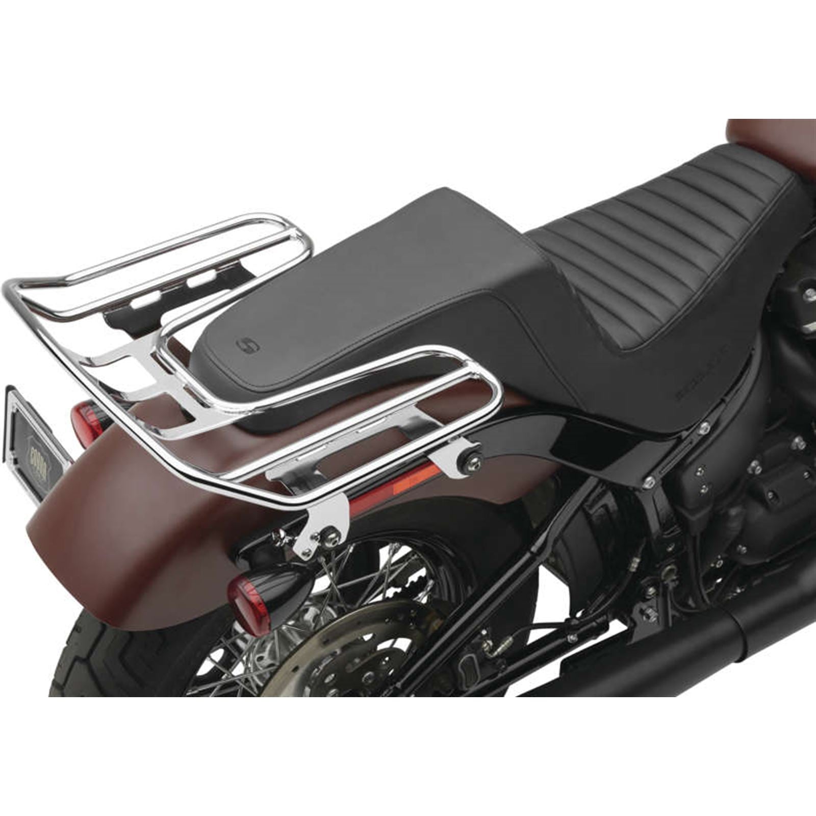 Cobra Detachable Wrap Around Rack - Chrome for Harley FXB FLSL '18-22 602-2611_987466