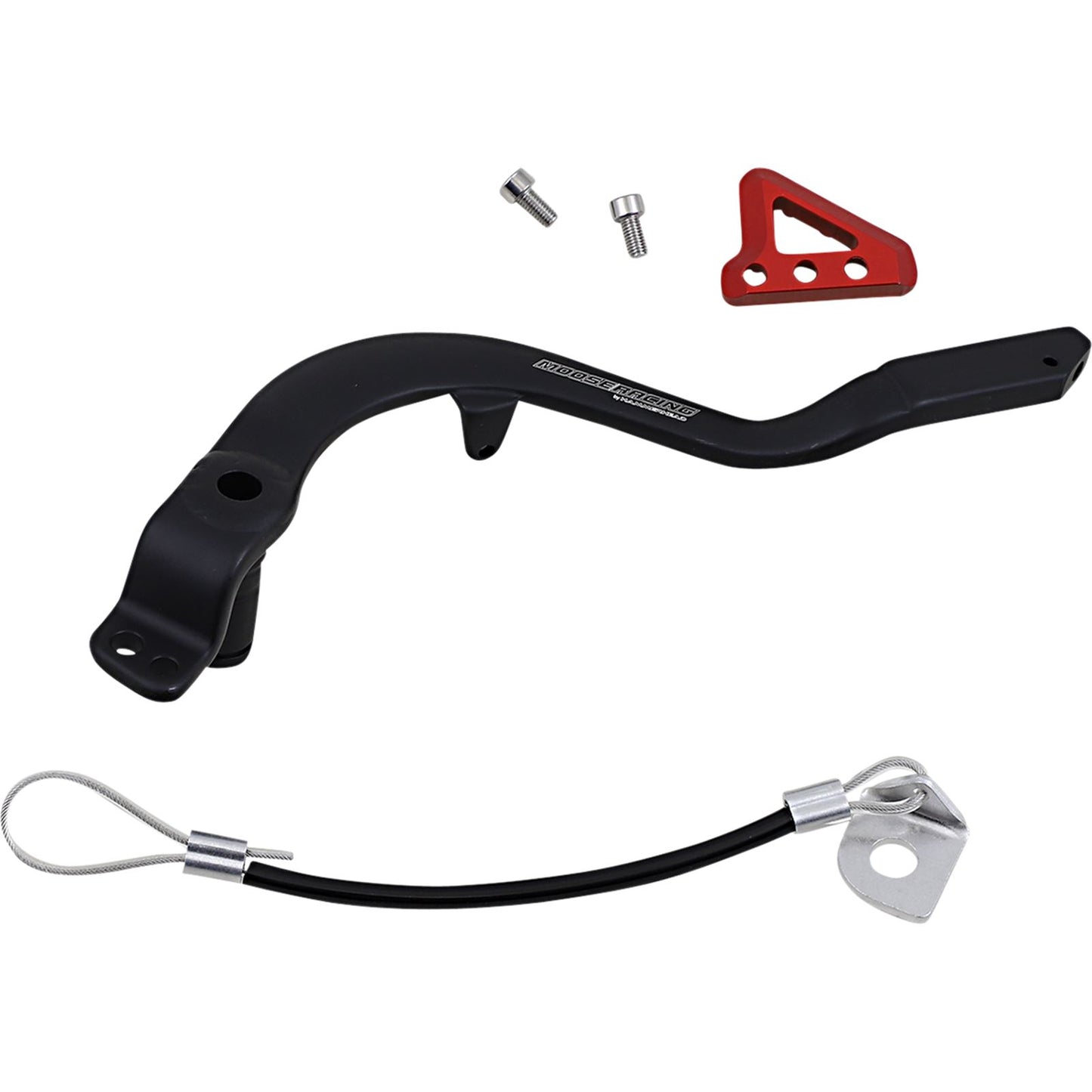 Moose Offroad Brake Pedal - Red for Honda 1610-0589_1046881