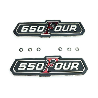 2FastMoto Side Cover Emblems Badges x2 for Honda CB550 Four 1974-76  87124-374-000_632415