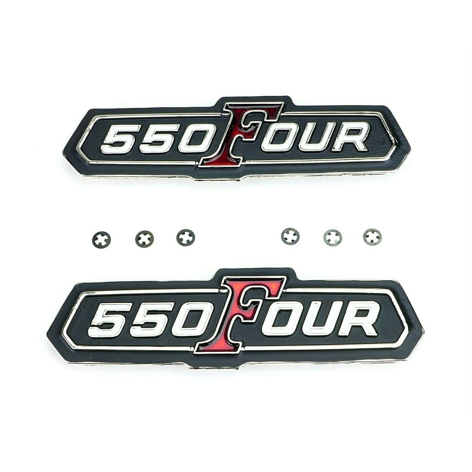2FastMoto Side Cover Emblems Badges x2 for Honda CB550 Four 1974-76  87124-374-000_663268